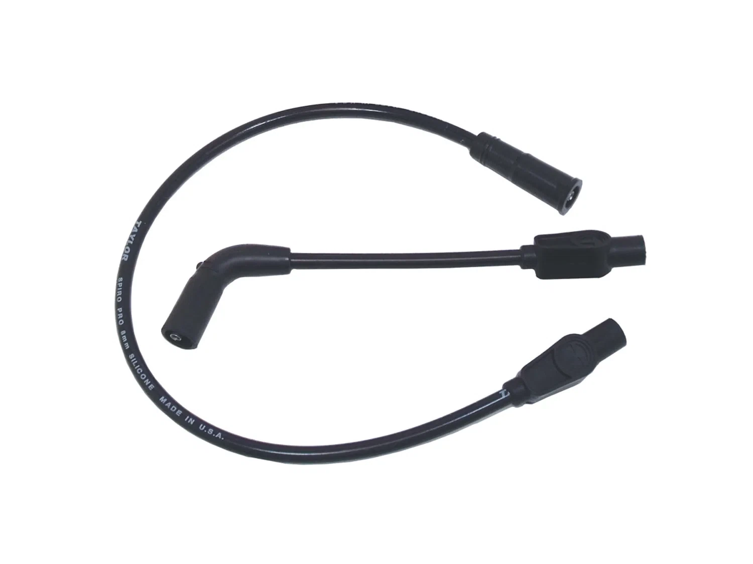 Spark Plug Wire Set 1999-2011 Harley-Davidson 8mm Silicone Spiro Pro 180_ 10033